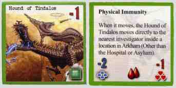 The Hound of Tindalos monster token
